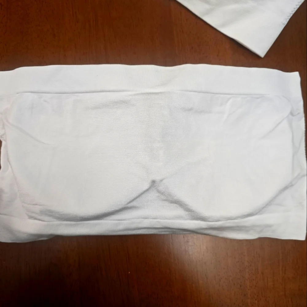 Seamless White Wireless Comfort Bras - Pack of 3